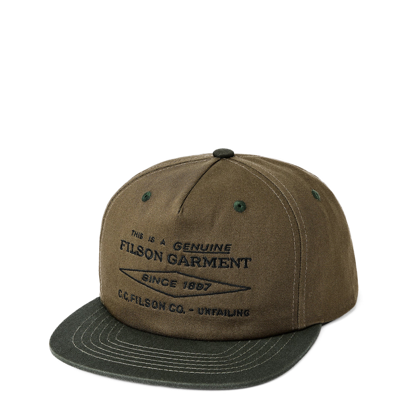 Filson Diamond Trucker Cap Olive