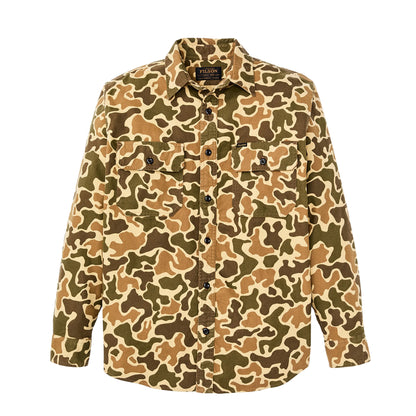 Filson Field Flannel Shirt Buckskin Camo
