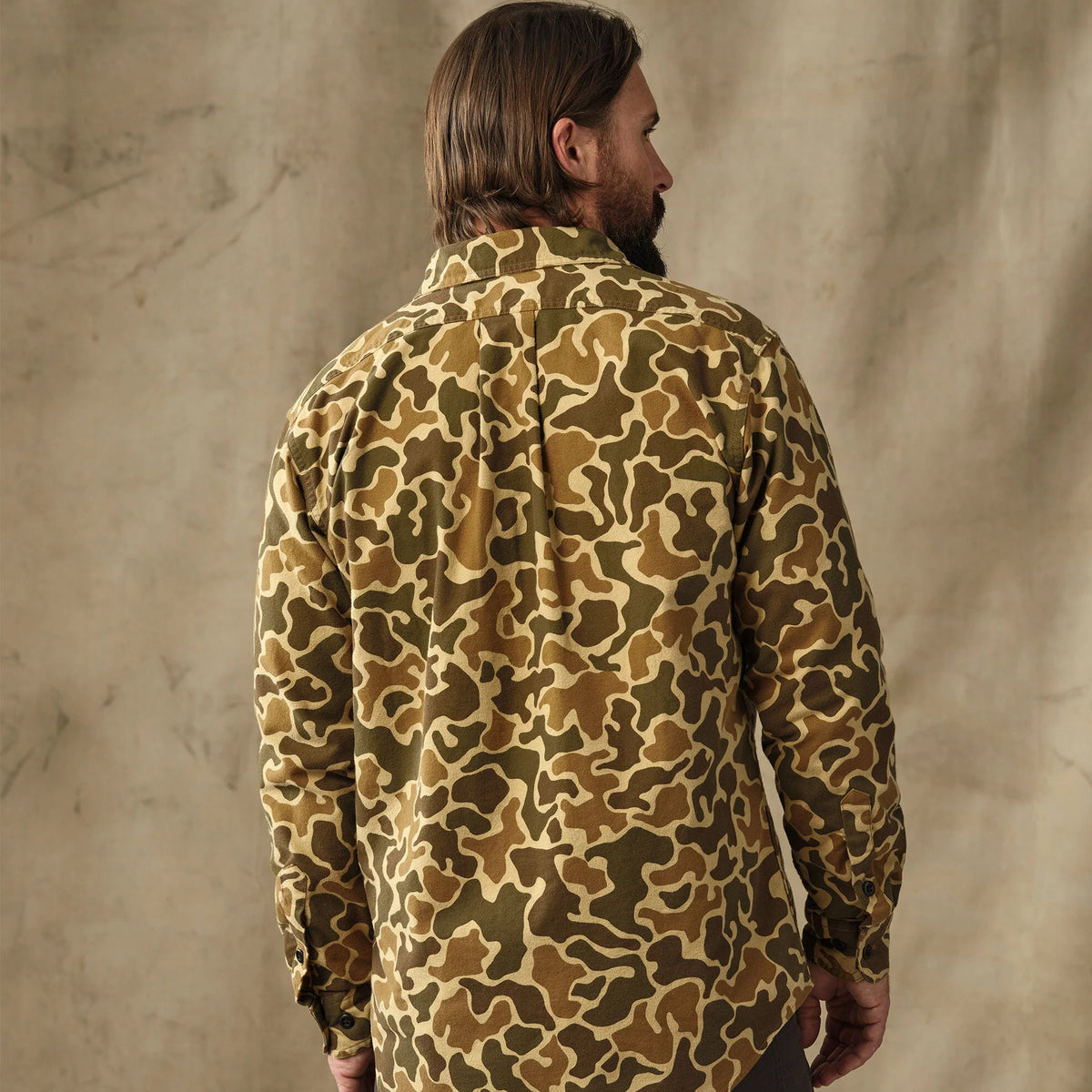 Filson Field Flannel Shirt Buckskin Camo