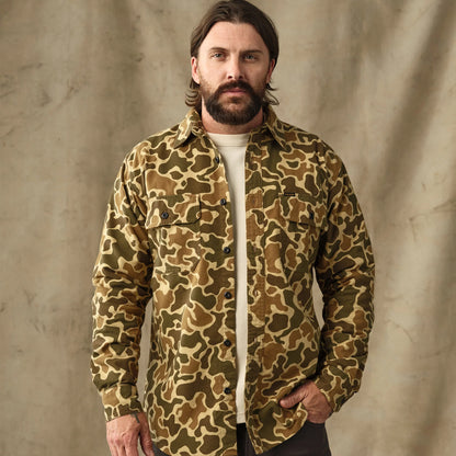 Filson Field Flannel Shirt Buckskin Camo