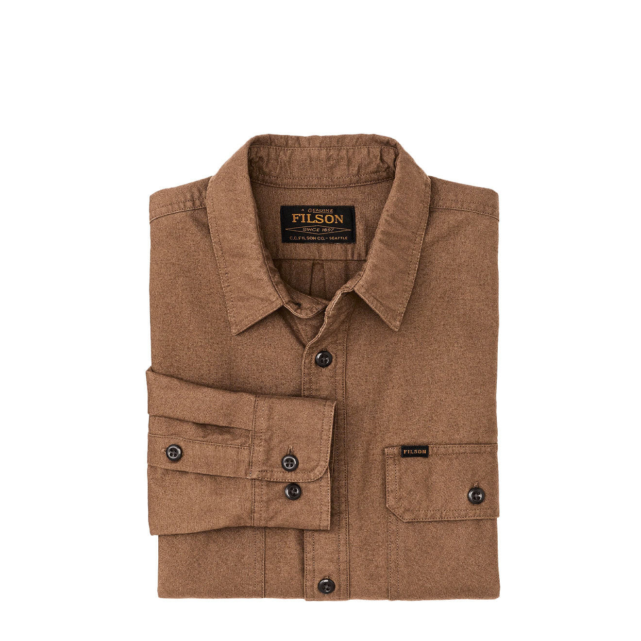 Filson Field Flannel Shirt Partridge