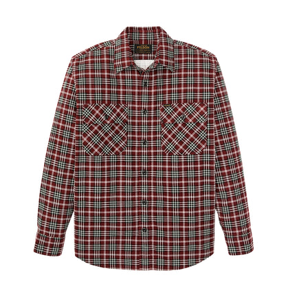 Filson Field Flannel Shirt Russet Red Plaid