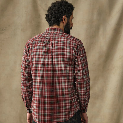 Filson Field Flannel Shirt Russet Red Plaid