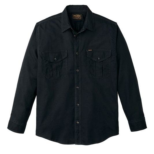 Filson Light Weight Alaskan Guide Shirt Midnight Navy - The Sporting Lodge