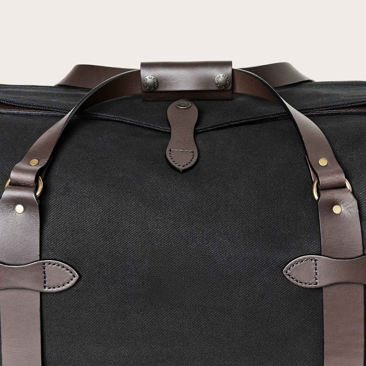 Filson Medium Rugged Twill Duffle Bag Black