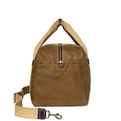 Filson Medium Tin Cloth Duffle Bag Dark Tan - The Sporting Lodge