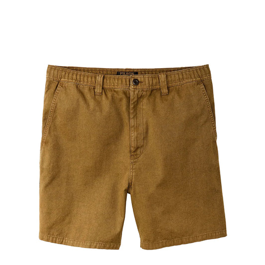 Filson Oakville Canvas Shorts Bronze Brown - The Sporting Lodge