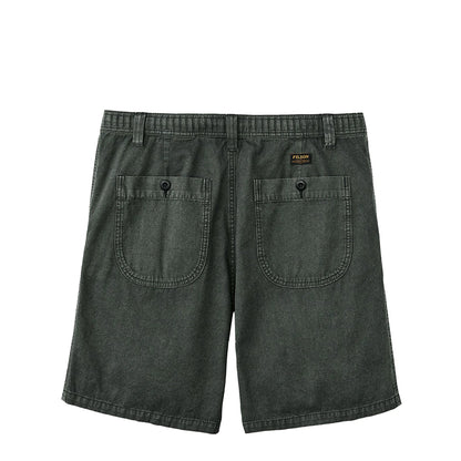 Filson Oakville Canvas Shorts Gravel - The Sporting Lodge