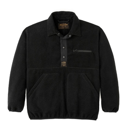 Filson Pile Fleece Pullover Black