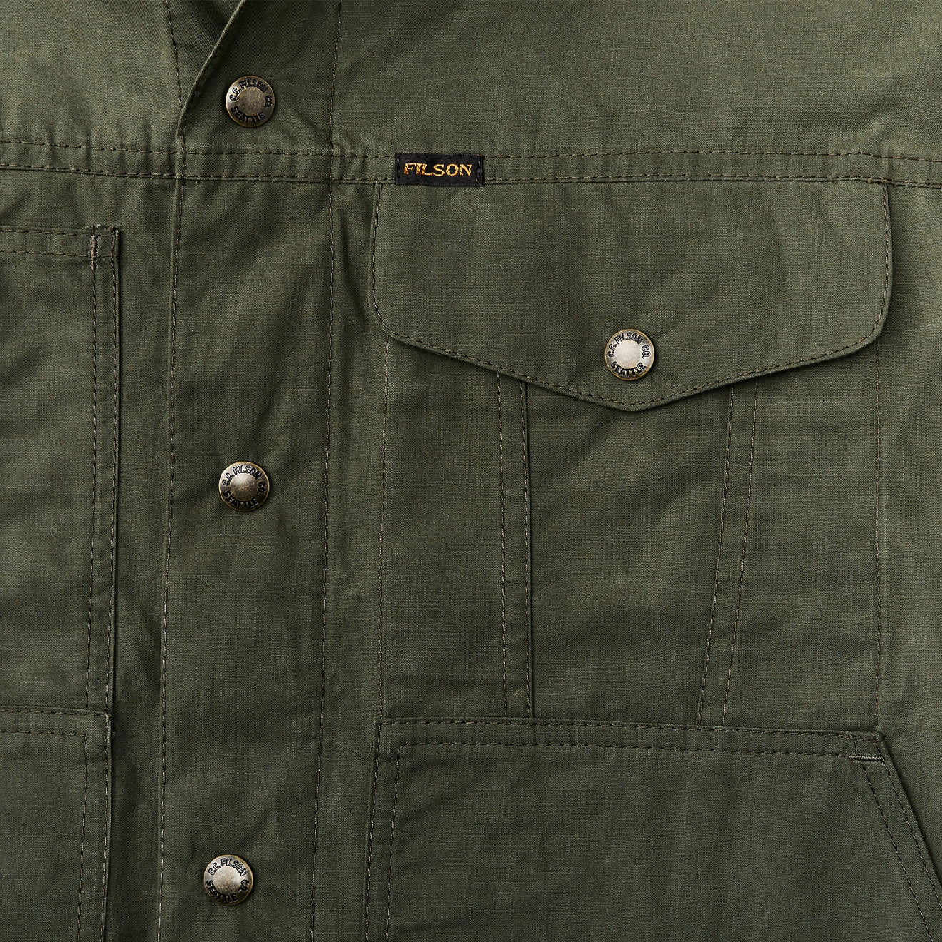 Filson Ranger Short Cruiser Jacket Olive