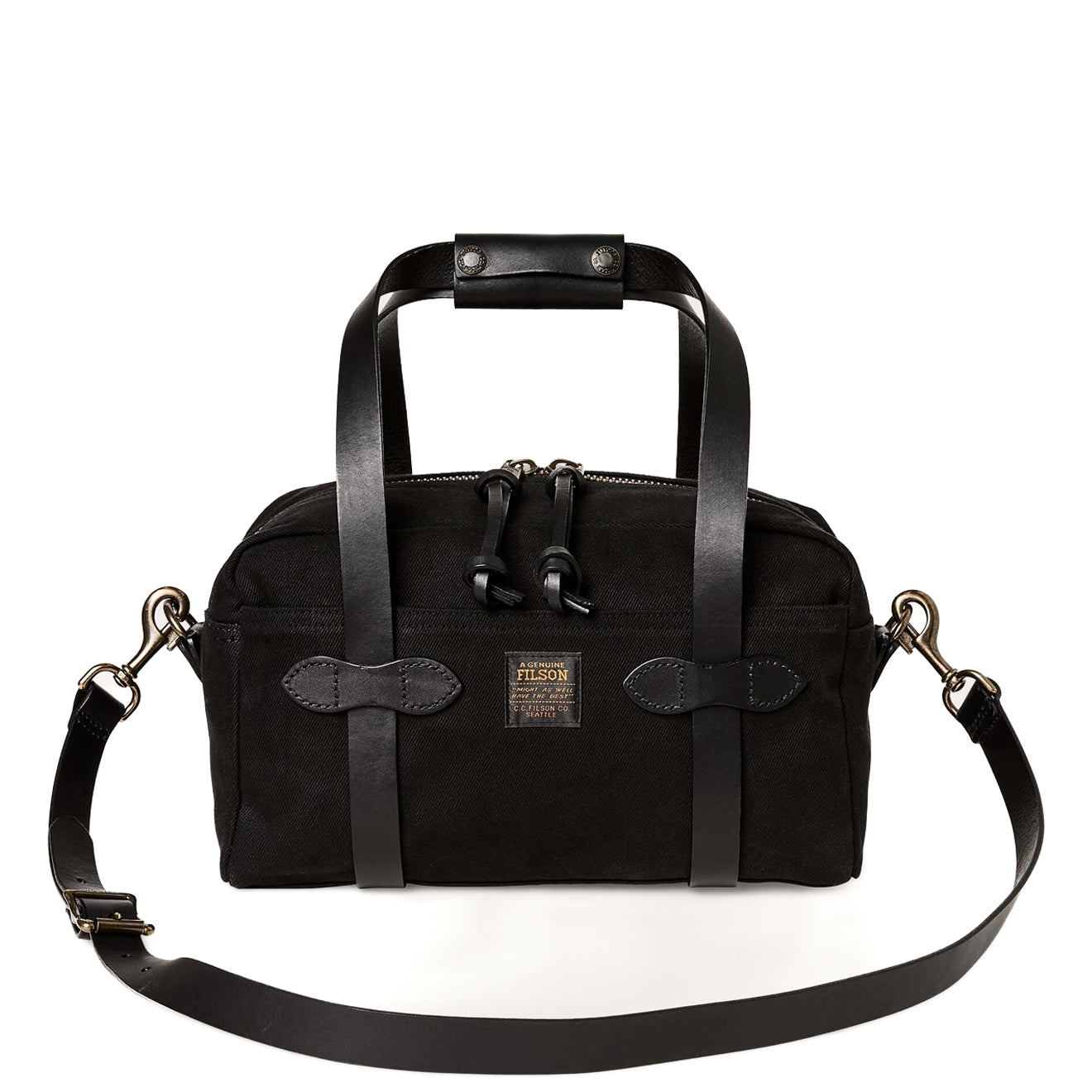 Filson Rugged Twill XS Compact Duffle Bag Black