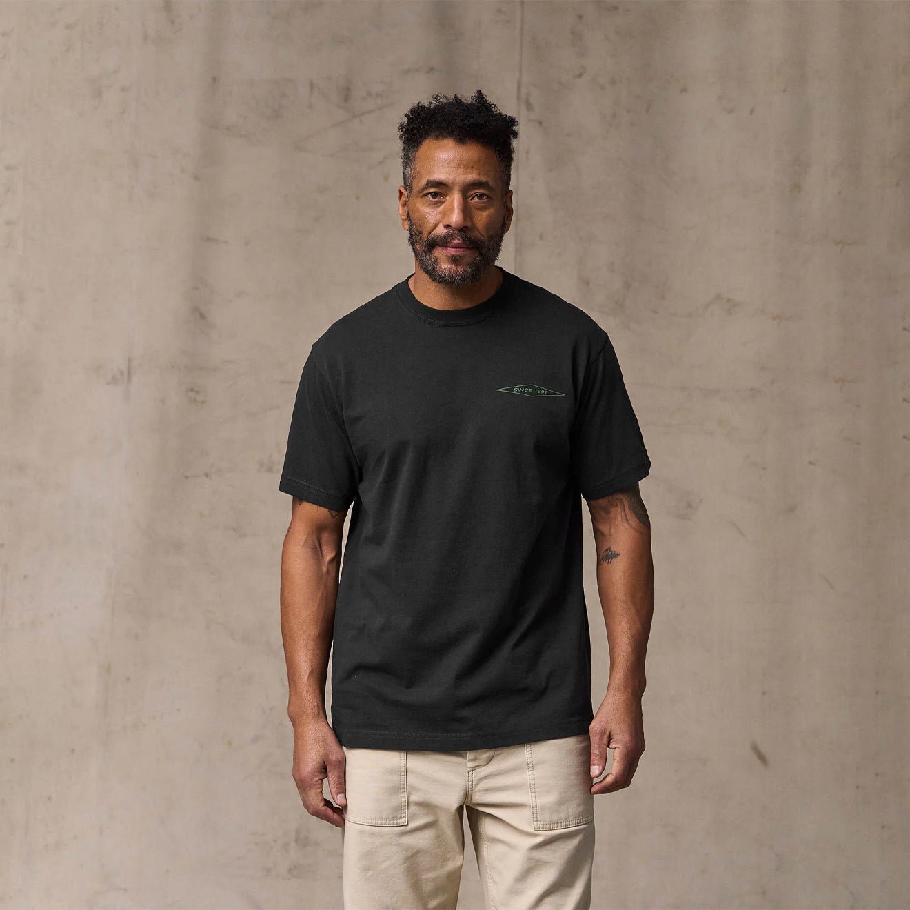 Filson S/S Diamond Graphic T-Shirt Black