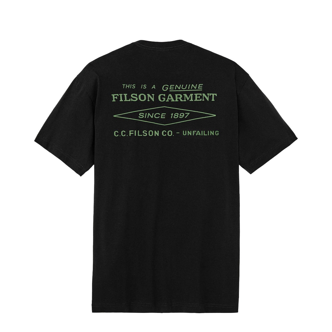 Filson S/S Diamond Graphic T-Shirt Black