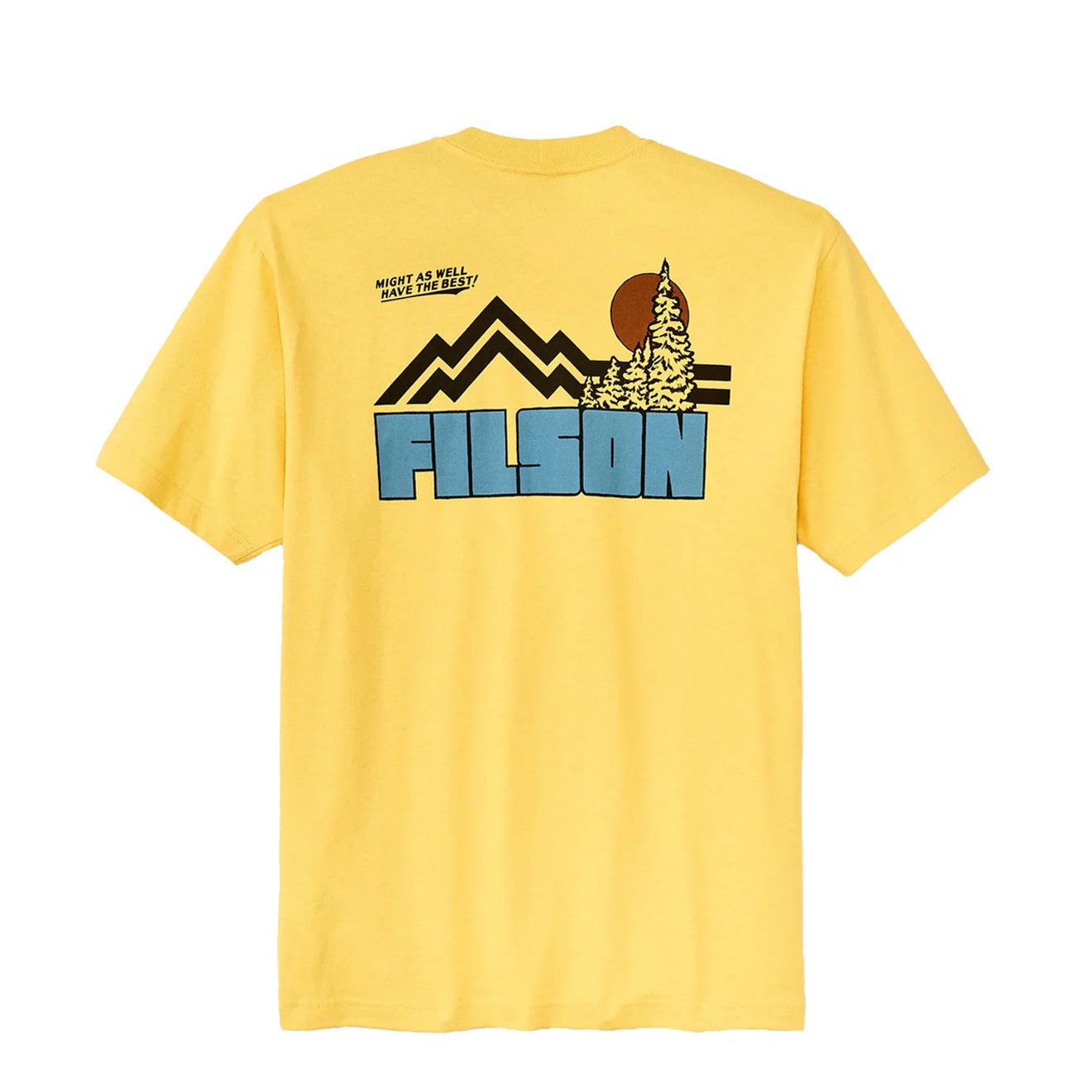 Filson S/S Frontier Graphic T-Shirt Aspen Gold / Sun - The Sporting Lodge