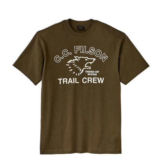 Filson S/S Frontier Graphic T-Shirt Military Olive / Trail - The Sporting Lodge