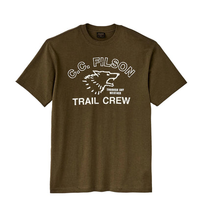 Filson S/S Frontier Graphic T-Shirt Military Olive / Trail