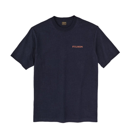 Filson S/S Frontier Logo T-Shirt Night Sky / Scenic Mark
