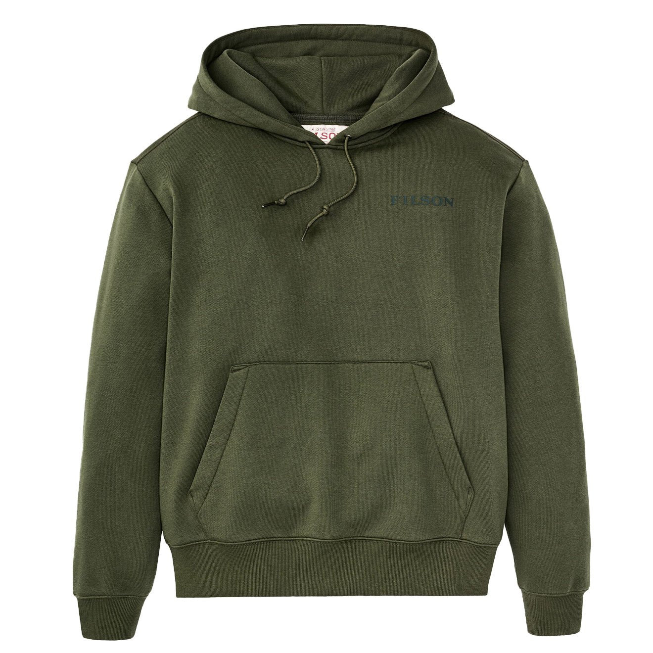 Filson Scenic Graphic Hoodie Northwest Surplus Green