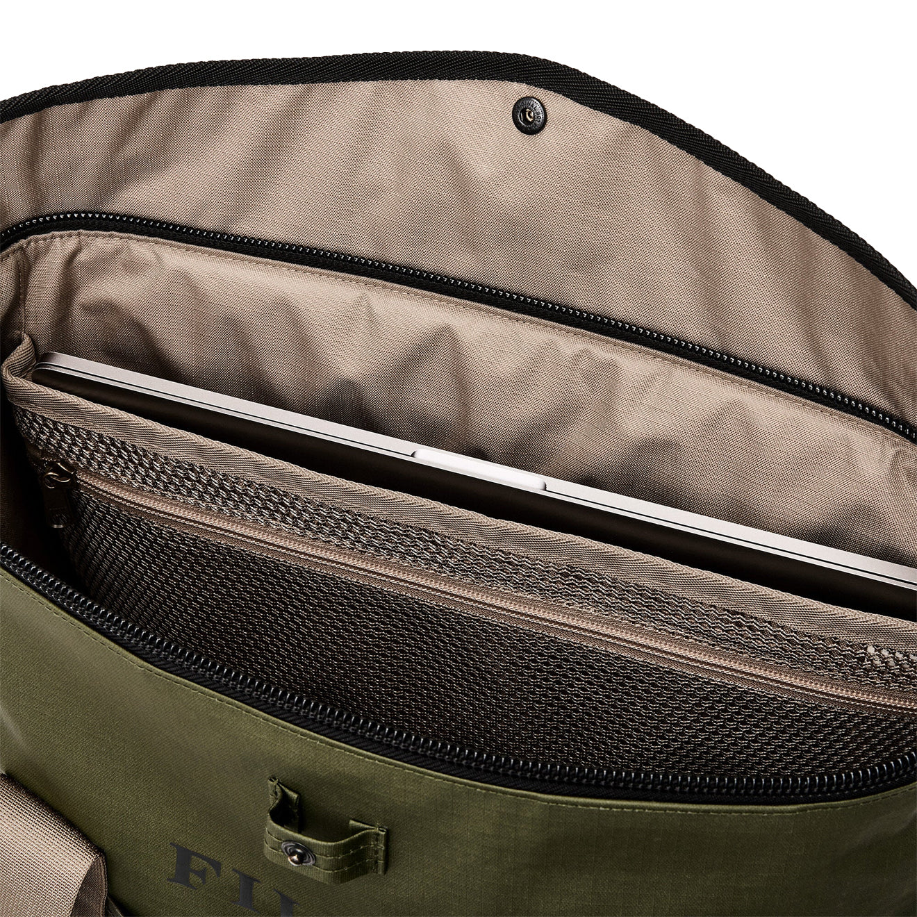 Filson Scout Tote Bag Olive / Black / Covert - The Sporting Lodge