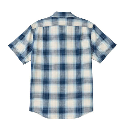 Filson Short Sleeve Chambray Shirt Indigo Plaid