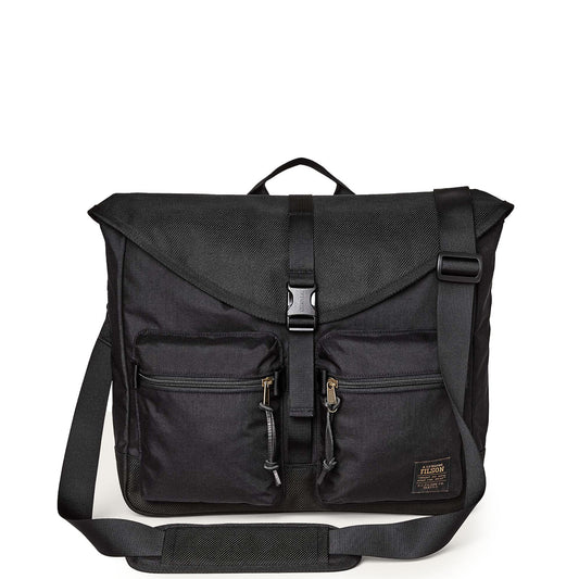 Filson Surveyor Messenger Bag Black - The Sporting Lodge