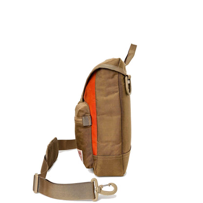 Filson Surveyor Messenger Bag Dark Tan / Flame - The Sporting Lodge