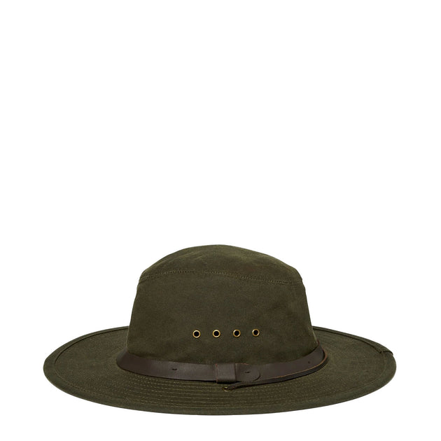 Filson Tin Cloth Bush Hat Otter Green | The Sporting Lodge