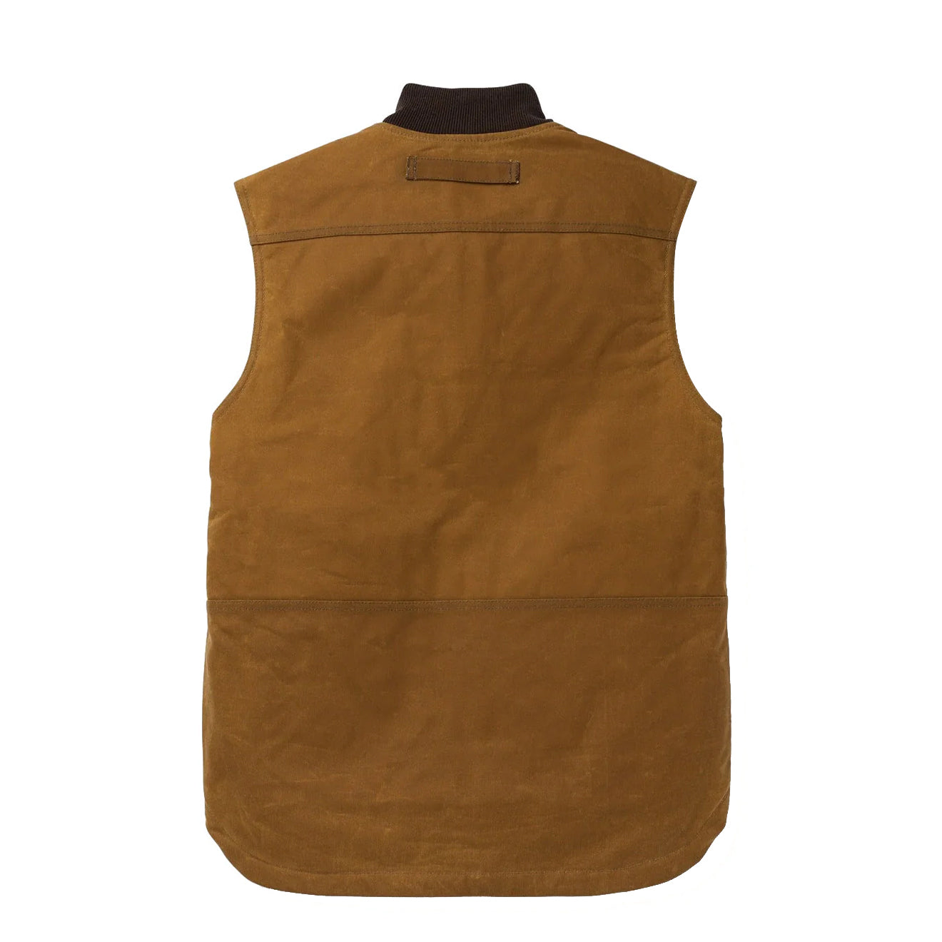 Filson Tin Cloth Insulated Work Vest Dark Tan - The Sporting Lodge