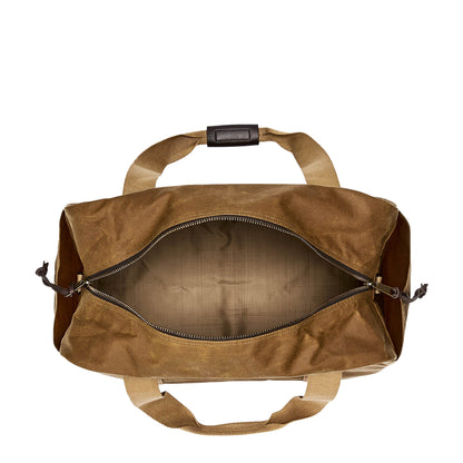 Filson Tin Cloth Medium Duffle Bag Dark Tan - The Sporting Lodge