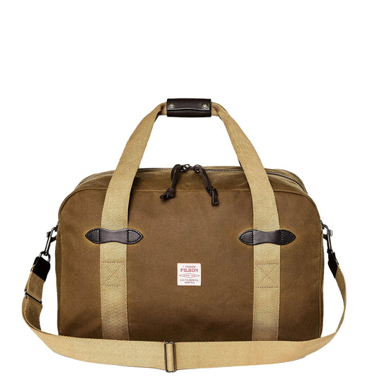 Filson Tin Cloth Medium Duffle Bag Dark Tan