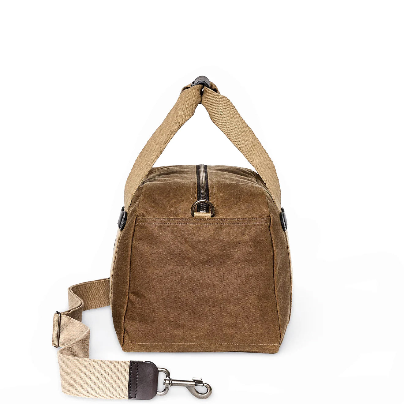 Filson Tin Cloth Small Duffle Bag Dark Tan - The Sporting Lodge