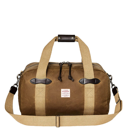 Filson Tin Cloth Small Duffle Bag Dark Tan - The Sporting Lodge