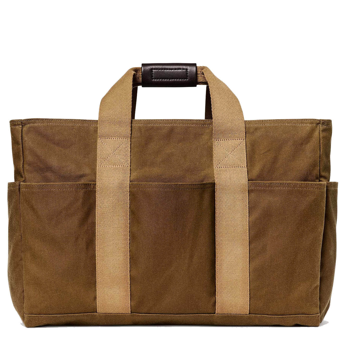 Filson Tin Cloth Supply Tote Dark Tan - The Sporting Lodge
