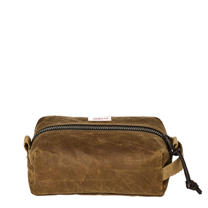 Filson Tin Cloth Travel Kit Dark Tan - The Sporting Lodge