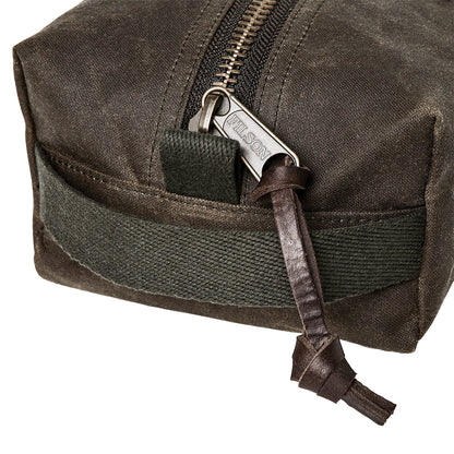 Filson Tin Cloth Travel Kit Otter Green - The Sporting Lodge
