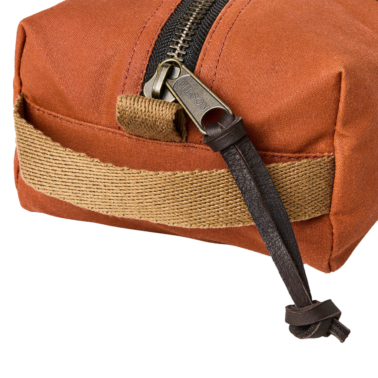 Filson Tin Cloth Travel Kit Rust - The Sporting Lodge