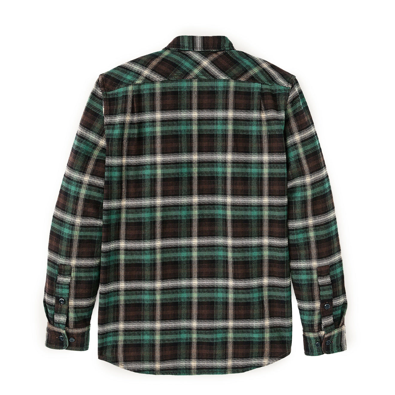Filson Vintage Flannel Work Shirt Brown / Cream / Multi Plaid