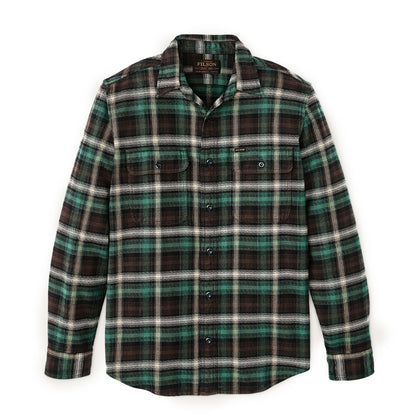 Filson Vintage Flannel Work Shirt Brown / Cream / Multi Plaid