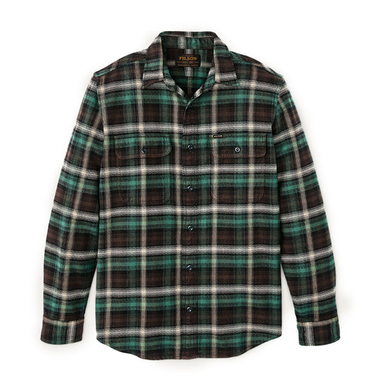 Filson Vintage Flannel Work Shirt Brown / Cream / Multi Plaid