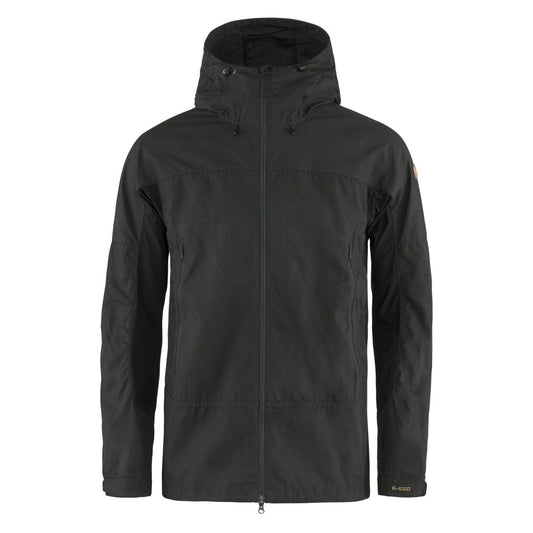Fjallraven Abisko Lite Trekking Jacket Dark Grey / Black - The Sporting Lodge