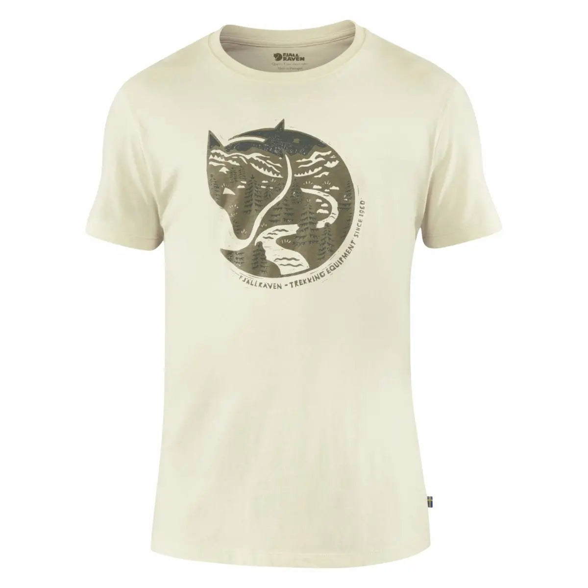Fjallraven Arctic Fox T-Shirt Chalk White - The Sporting Lodge