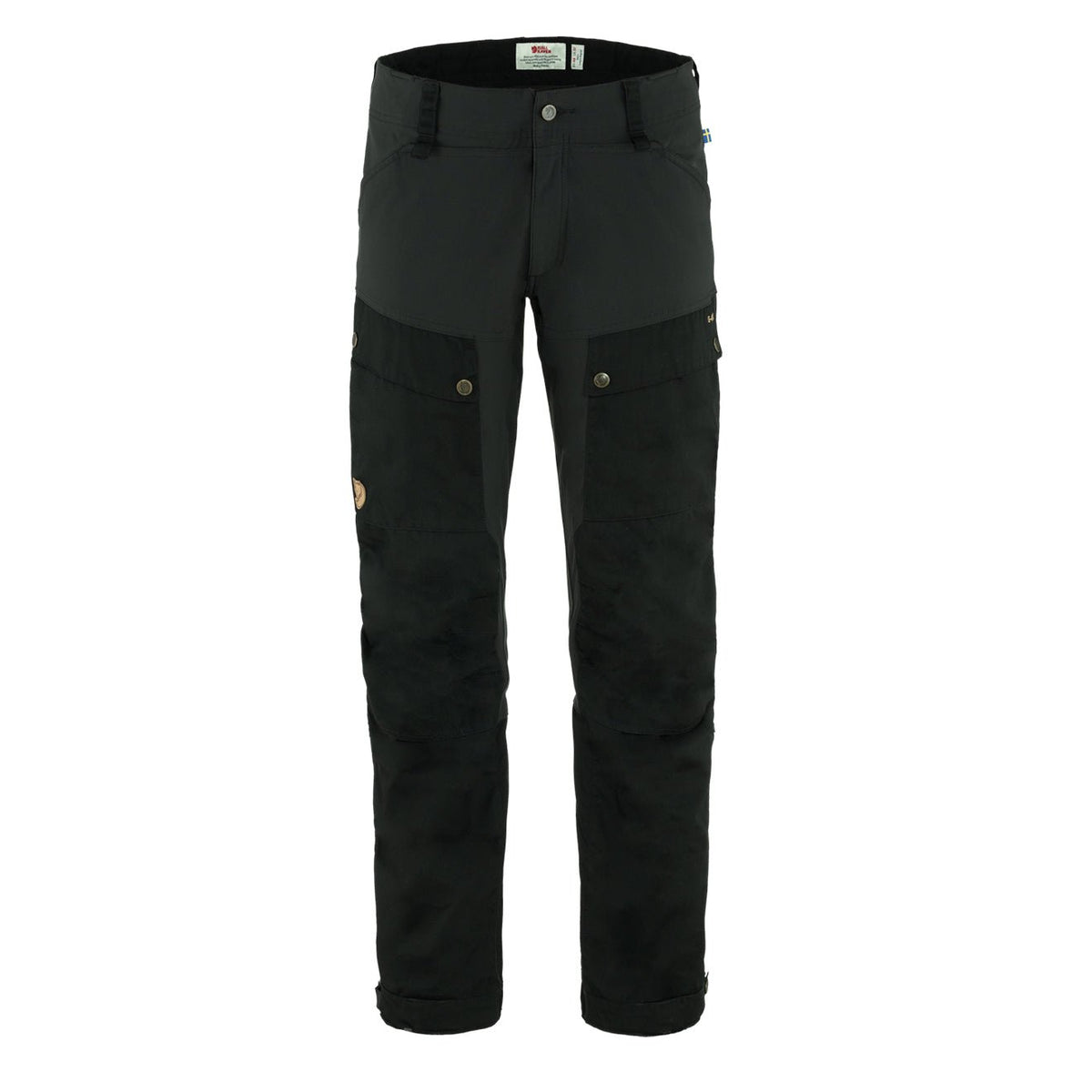 Fjallraven Keb Trousers Regular Leg Black