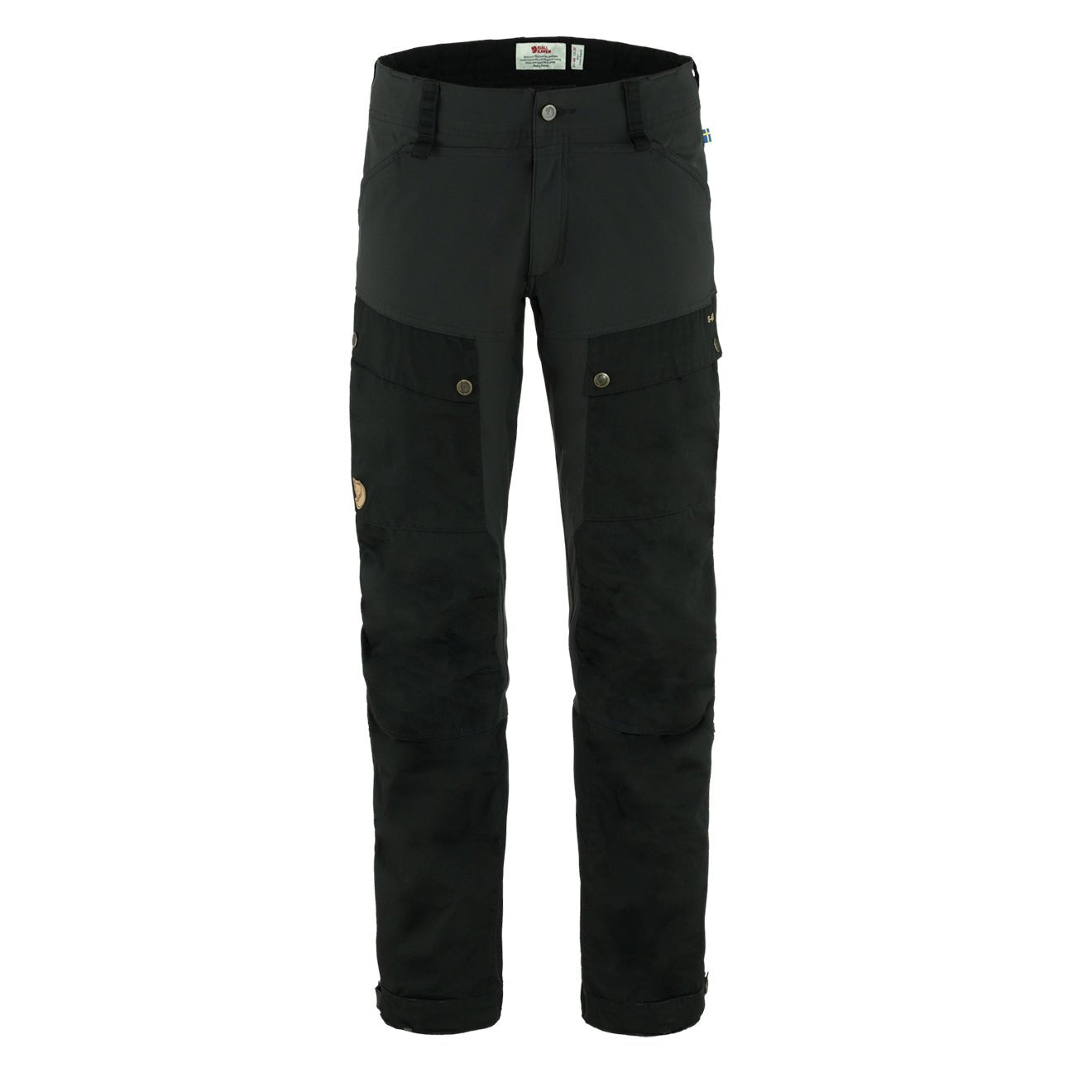 Fjallraven Keb Trousers Short Leg Black