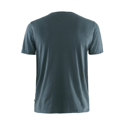 Fjallraven Logo T-Shirt Navy - The Sporting Lodge