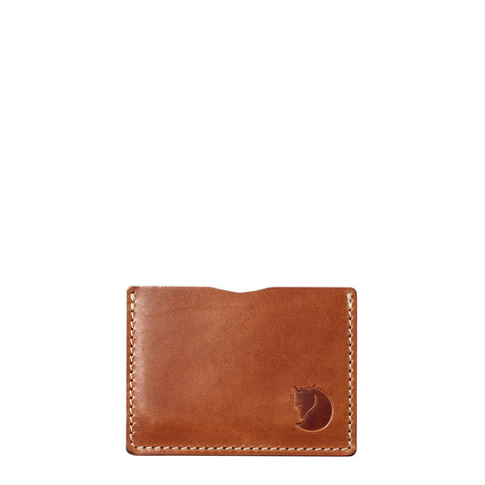 Fjallraven Ovik Card Holder Leather Cognac - The Sporting Lodge