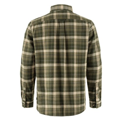 Fjallraven Varmland Heavy Flannel Shirt Green / Deep Forest-2