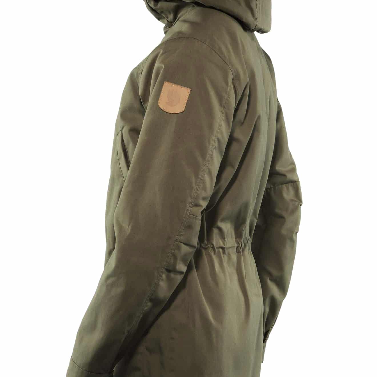 Fjallraven Womens Greenland Winter Parka Laurel Green - The Sporting Lodge
