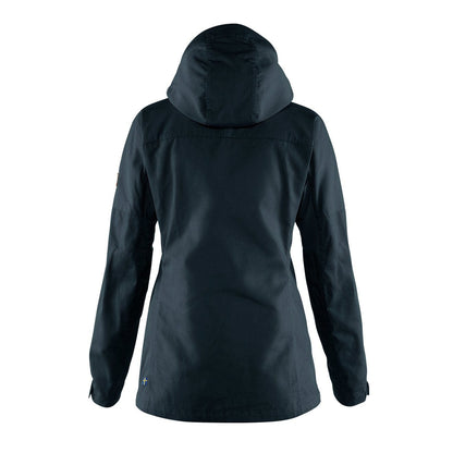 Fjallraven Womens Kaipak Jacket Dark Navy - The Sporting Lodge