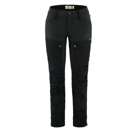 Fjallraven Womens Keb Trousers Short Black