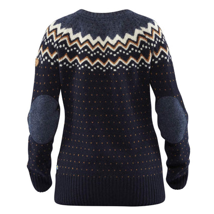 Fjallraven Womens Ovik Knit Sweater Dark Navy - The Sporting Lodge